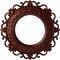 Ekena Millwork Orrington Ceiling Medallion (Canopies up to 6 5/8"), 13 1/4"OD x 6 5/8"ID x 1 1/8"P, Antique Copper CM13ORACS - alternate 1